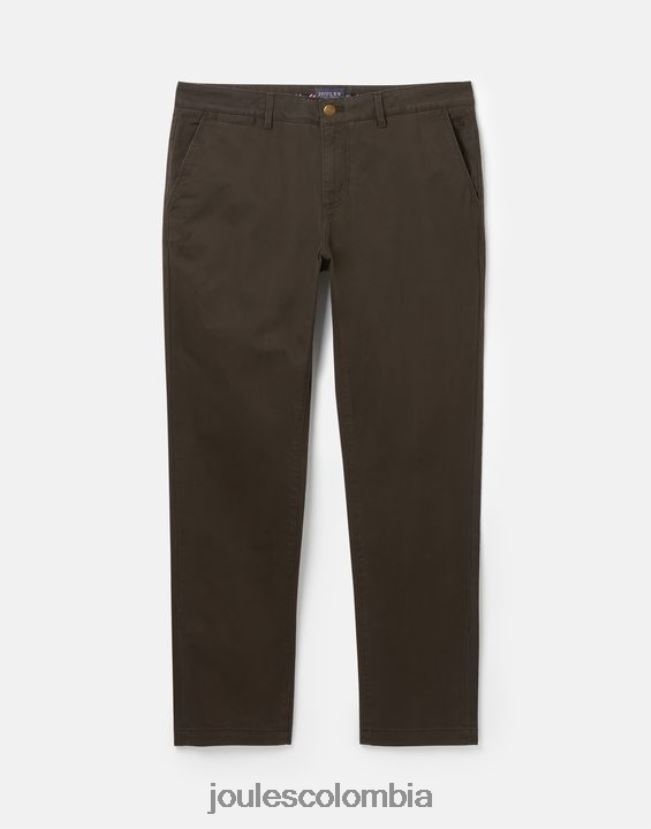 Joules vestir hombres pantalones chinos ajustados H0604R213 verde caqui