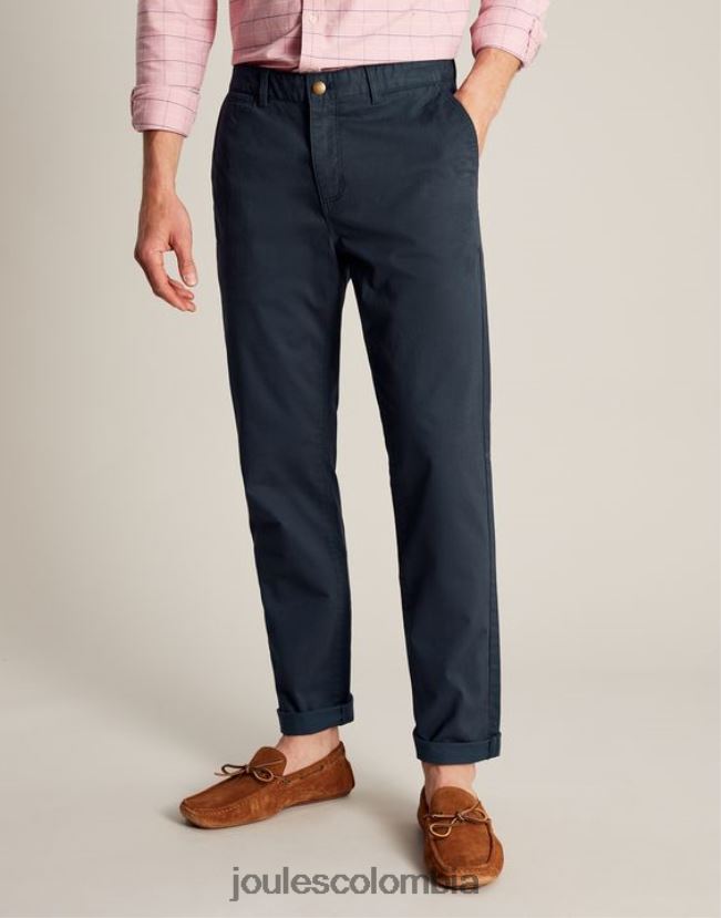 Joules vestir hombres pantalones chinos ajustados H0604R231 marina francesa