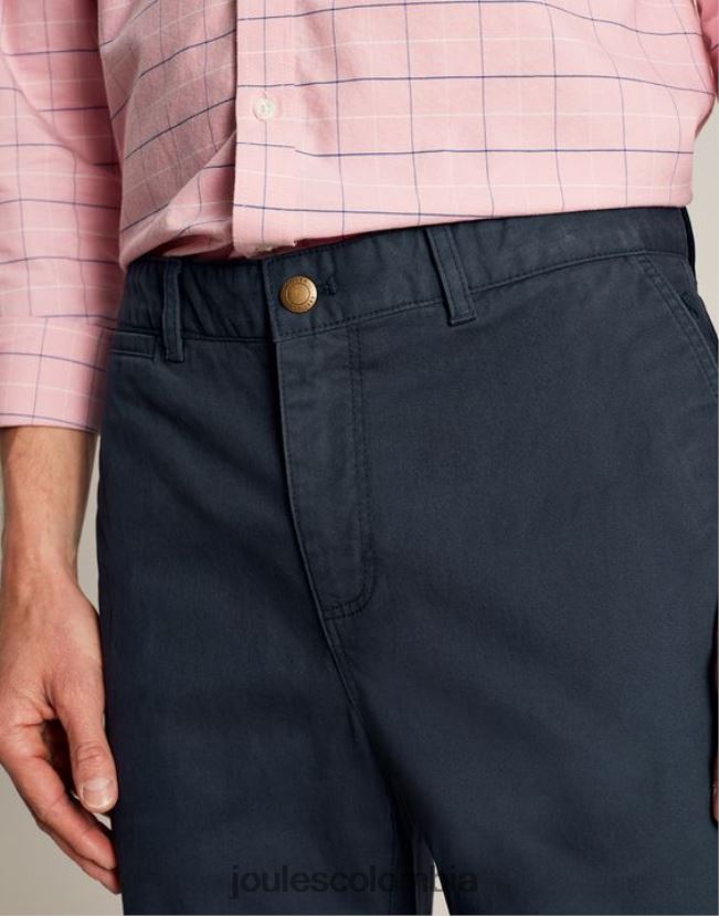 Joules vestir hombres pantalones chinos ajustados H0604R231 marina francesa