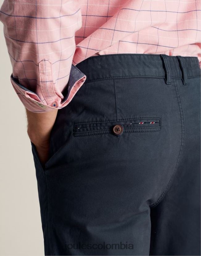 Joules vestir hombres pantalones chinos ajustados H0604R231 marina francesa