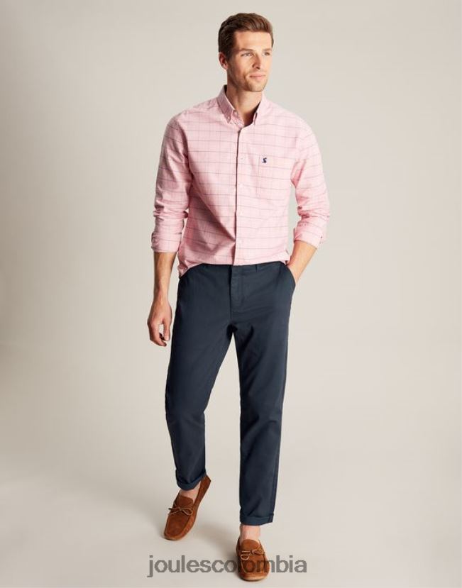 Joules vestir hombres pantalones chinos ajustados H0604R231 marina francesa