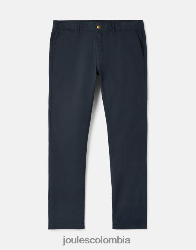 Joules vestir hombres pantalones chinos ajustados H0604R231 marina francesa