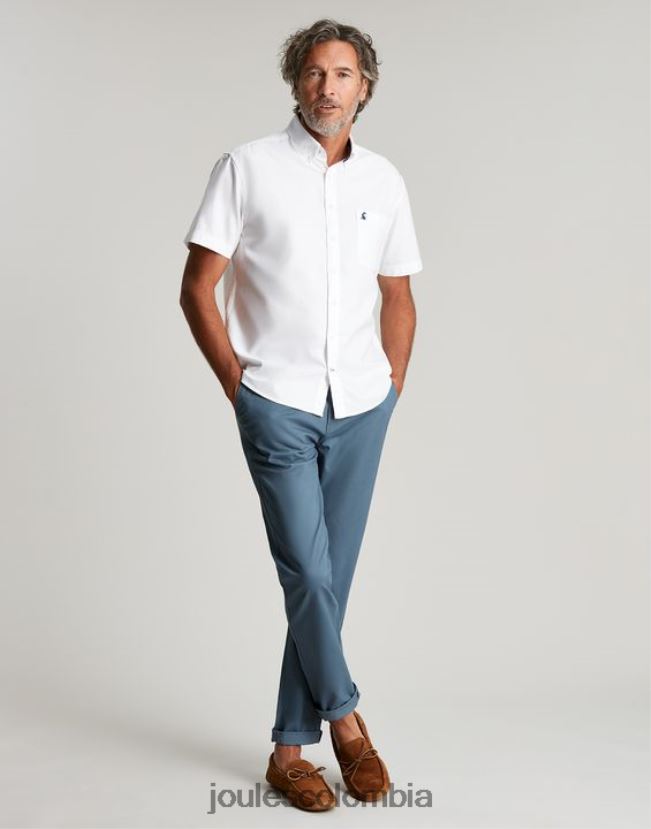 Joules vestir hombres pantalones chinos ajustados H0604R240 azul