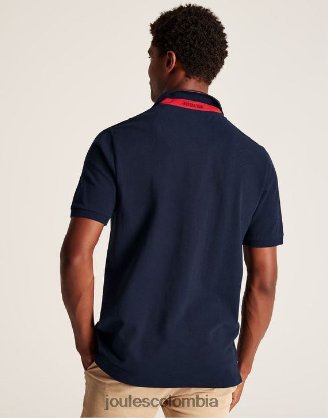 Joules vestir hombres polo de madera H0604R181 marina francesa