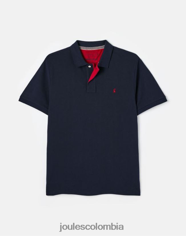 Joules vestir hombres polo de madera H0604R181 marina francesa