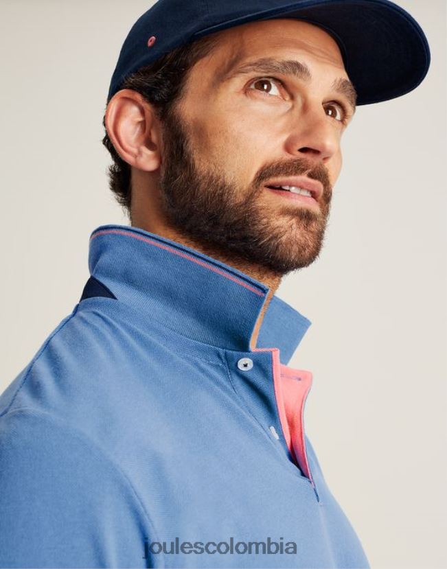 Joules vestir hombres polo de madera H0604R188 azul