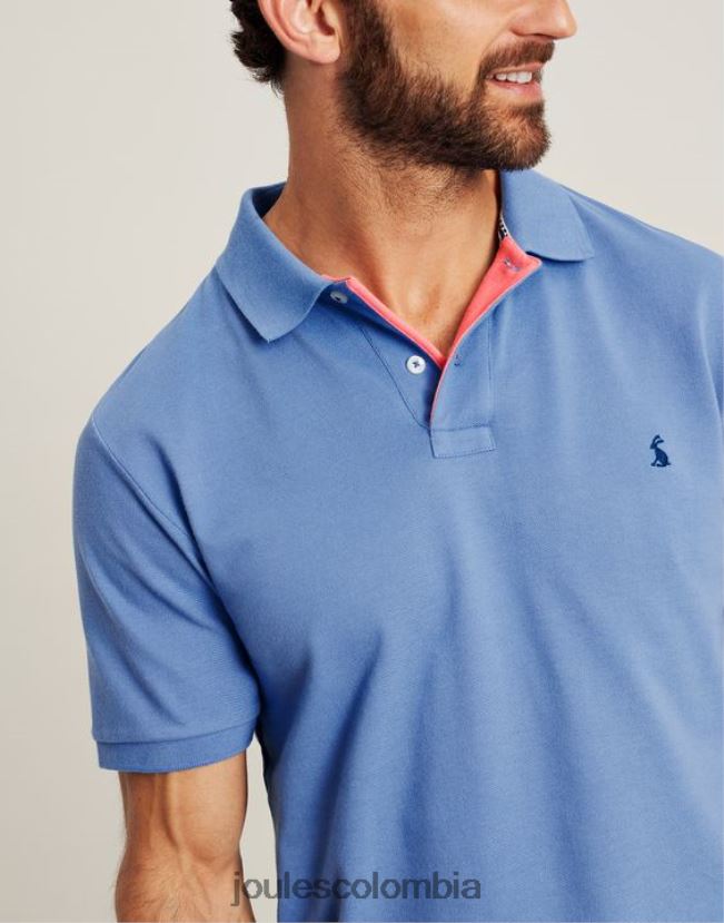 Joules vestir hombres polo de madera H0604R188 azul