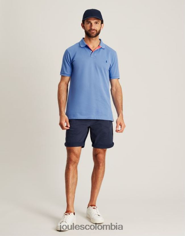 Joules vestir hombres polo de madera H0604R188 azul