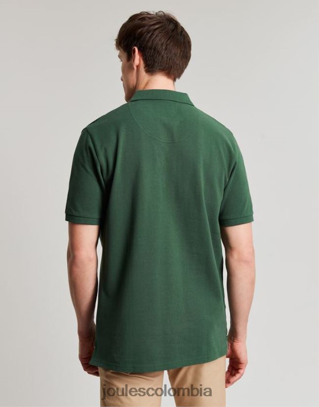 Joules vestir hombres polo de madera H0604R192 verde oscuro