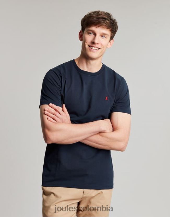 Joules vestir hombres camiseta de punto denton H0604R200 Armada