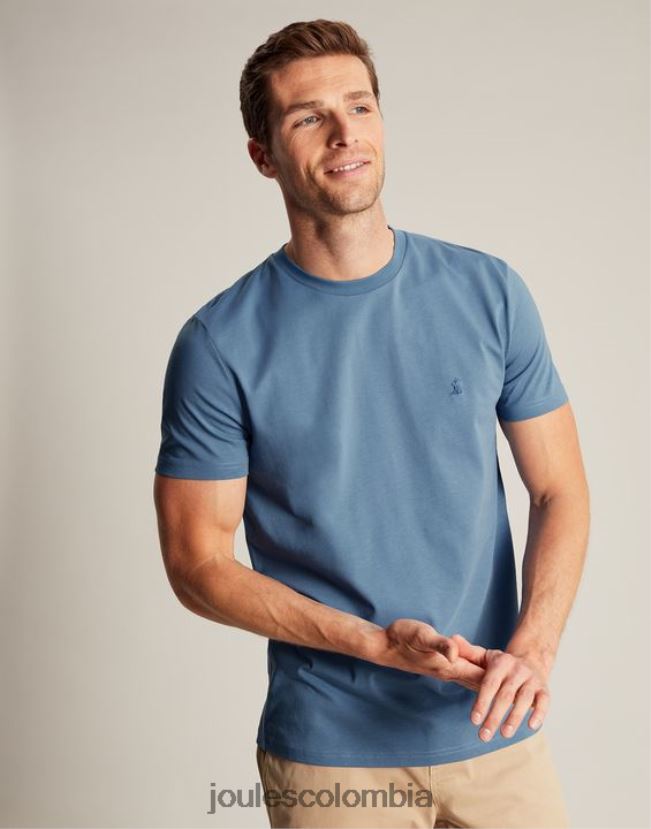 Joules vestir hombres camiseta denton H0604R191 azul