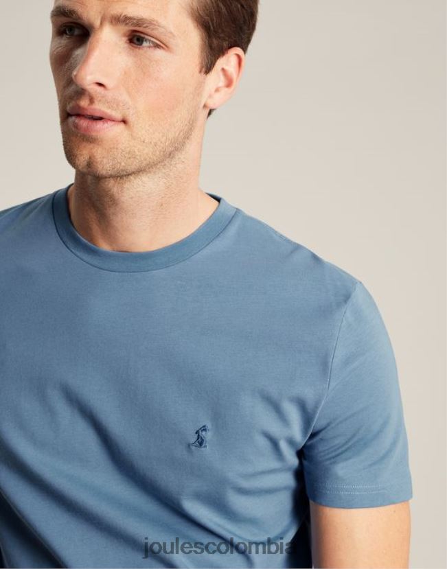 Joules vestir hombres camiseta denton H0604R191 azul