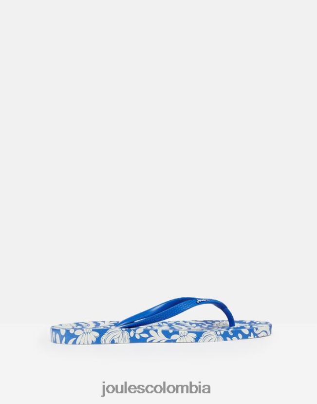 Joules calzado mujer chanclas sunvale H0604R152 mosaico indio azul