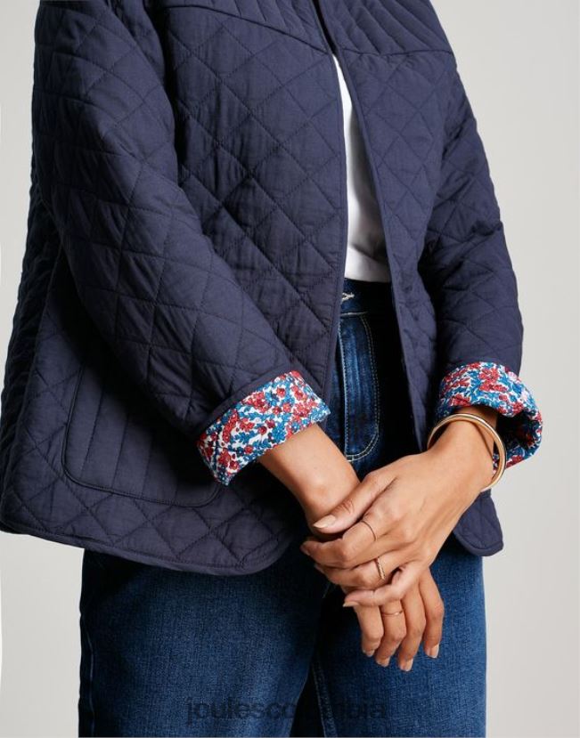 Joules vestir mujer chaqueta acolchada H0604R136 índigo