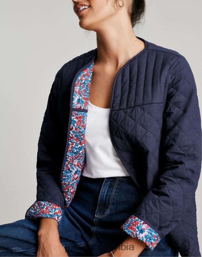 Joules vestir mujer chaqueta acolchada H0604R136 índigo