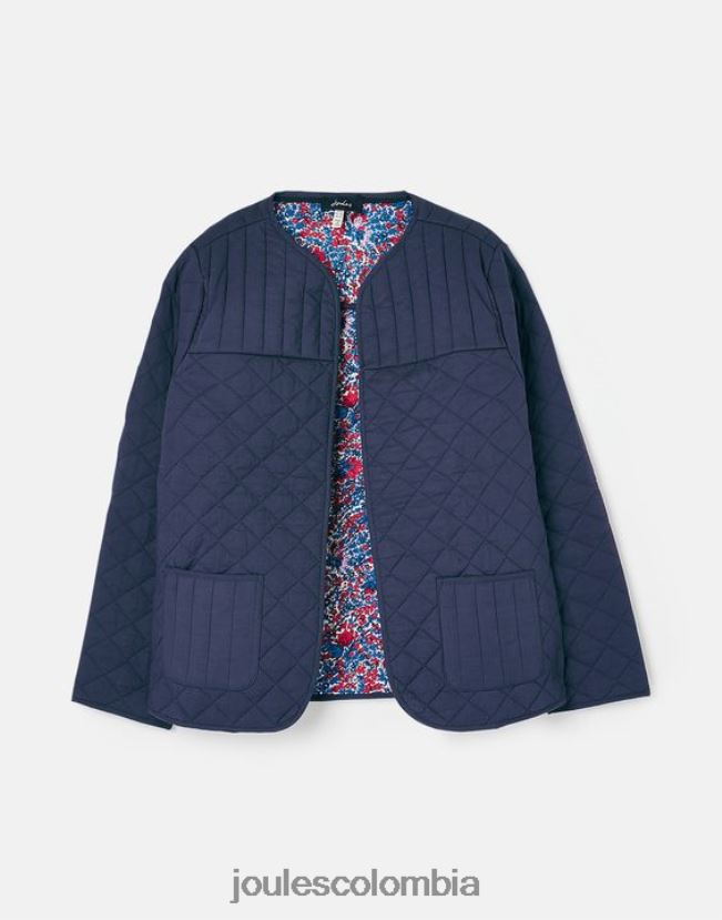 Joules vestir mujer chaqueta acolchada H0604R136 índigo