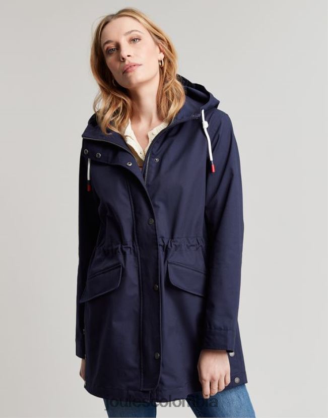 Joules vestir mujer impermeable padstow H0604R8 marina francesa