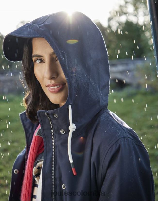 Joules vestir mujer impermeable padstow H0604R8 marina francesa