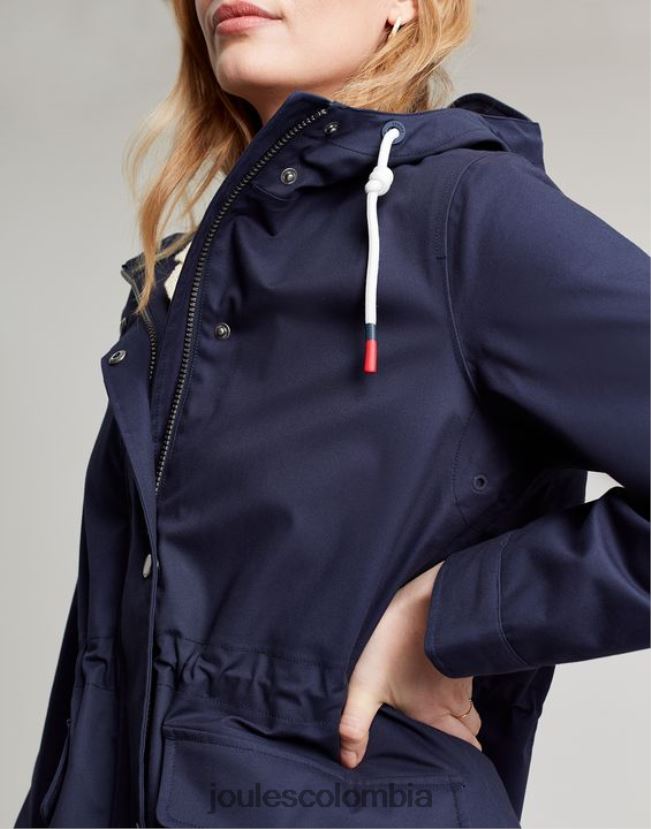 Joules vestir mujer impermeable padstow H0604R8 marina francesa